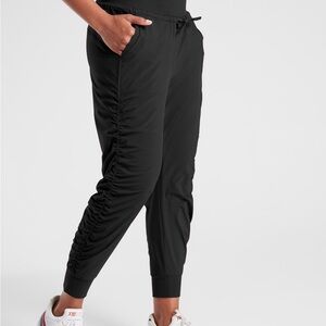 Athleta Attitude Crop Jogger Black